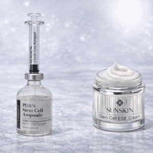 Sunskin Repair Routine PDRN Includes Stem Cell Ampoule Stem Cell EGF Cream